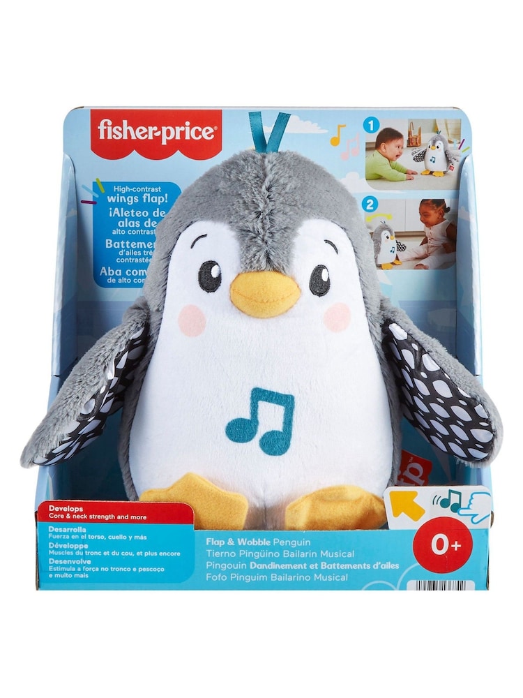 Fisher Price Flap N Wobble Penguin - Image 2 of 4 Fisher Price Flap N Wobble Penguin - Image 2 of 4