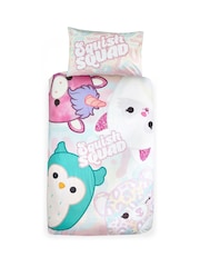 Squishmallows Pastel 100% Cotton Single Duvet Cover and Pillowcase Set - Image 8 of 11