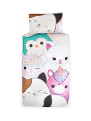 Squishmallows Pastel 100% Cotton Single Duvet Cover and Pillowcase Set - Image 9 of 11