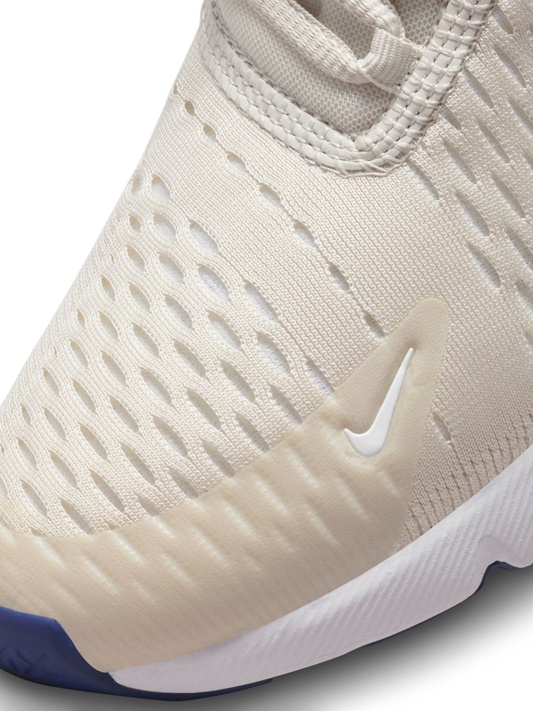 Buy Nike Cream Blue Air Max 270 Trainers from Next Luxembourg