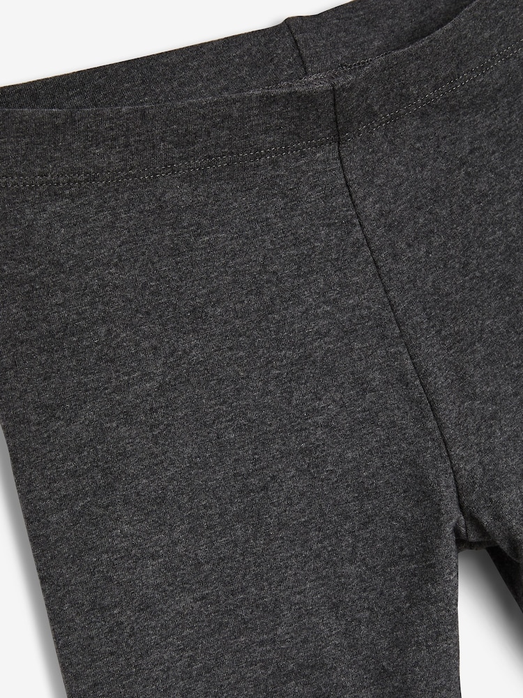 Charcoal Grey Regular Fit Leggings 3 Pack (3-16yrs) - Image 7 of 7