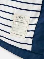 Joules Girls' Meadow Navy Blue Lightweight Waterproof Raincoat With Hood - Image 5 of 6