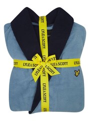 Lyle & Scott Blue Adrian Bathrobe - Image 2 of 3