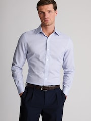Brook Taverner Blue Check Cotton Shirt - Image 1 of 4