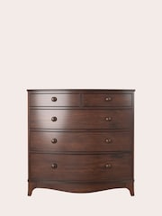 Laura Ashley Dark Broughton 2+3 Drawer Chest - Image 2 of 4