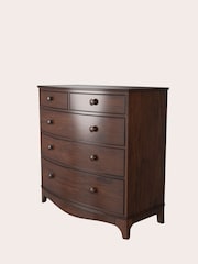 Laura Ashley Dark Broughton 2+3 Drawer Chest - Image 4 of 4