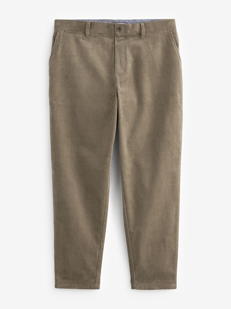 Stone Relaxed Fit Corduroy Trousers - Image 2 of 5