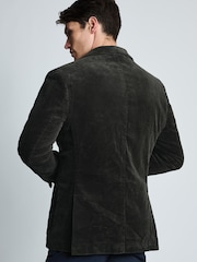 Brook Taverner Green Corduroy Stretch Cotton Jacket - Image 4 of 6