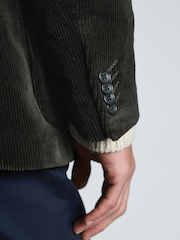 Brook Taverner Green Corduroy Stretch Cotton Jacket - Image 5 of 6