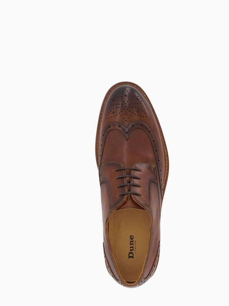 Dune London Brown Standard Fit Solihull Oxford Shoes - Image 5 of 5 Dune London Brown Standard Fit Solihull Oxford Shoes - Image 5 of 5