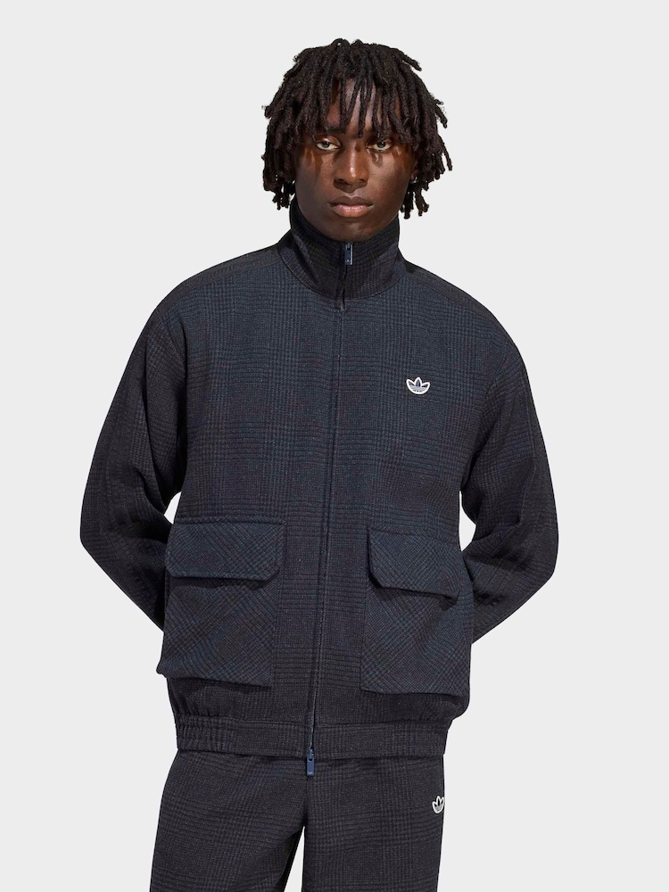 adidas Originals Black Winter Club Jacket - Image 1 of 6 adidas Originals Black Winter Club Jacket - Image 1 of 6