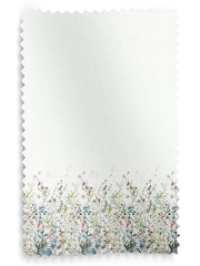 Laura Ashley Cream Pointon Fields Made to Measure 100% Cotton Roman Blinds - Image 6 of 6