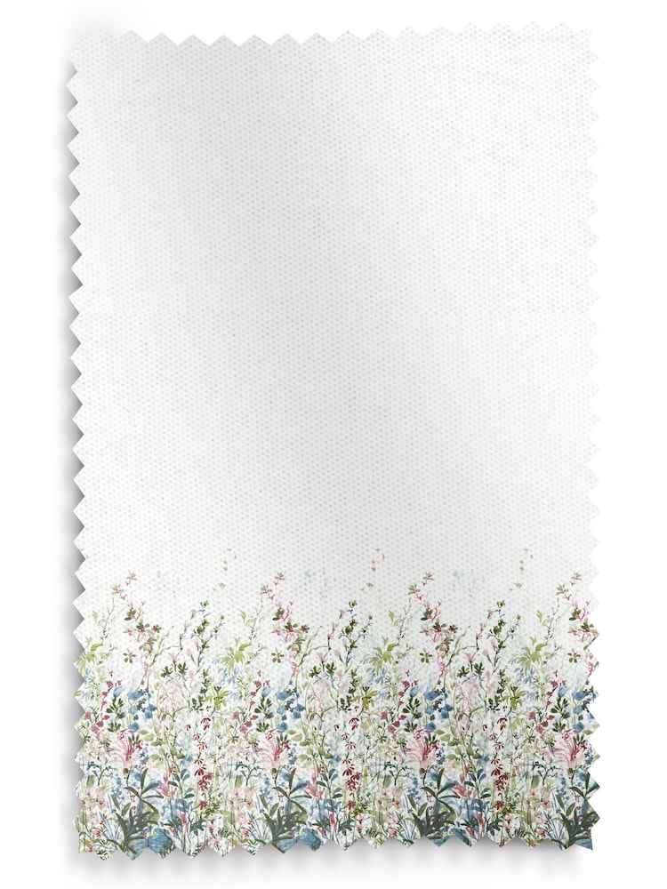 Laura Ashley Cream Pointon Fields Made to Measure 100% Cotton Roman Blinds - Image 6 of 6