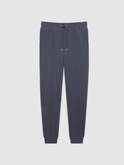 Reiss Airforce Blue Premier Plain Drawstring Loungewear Joggers - Image 2 of 6