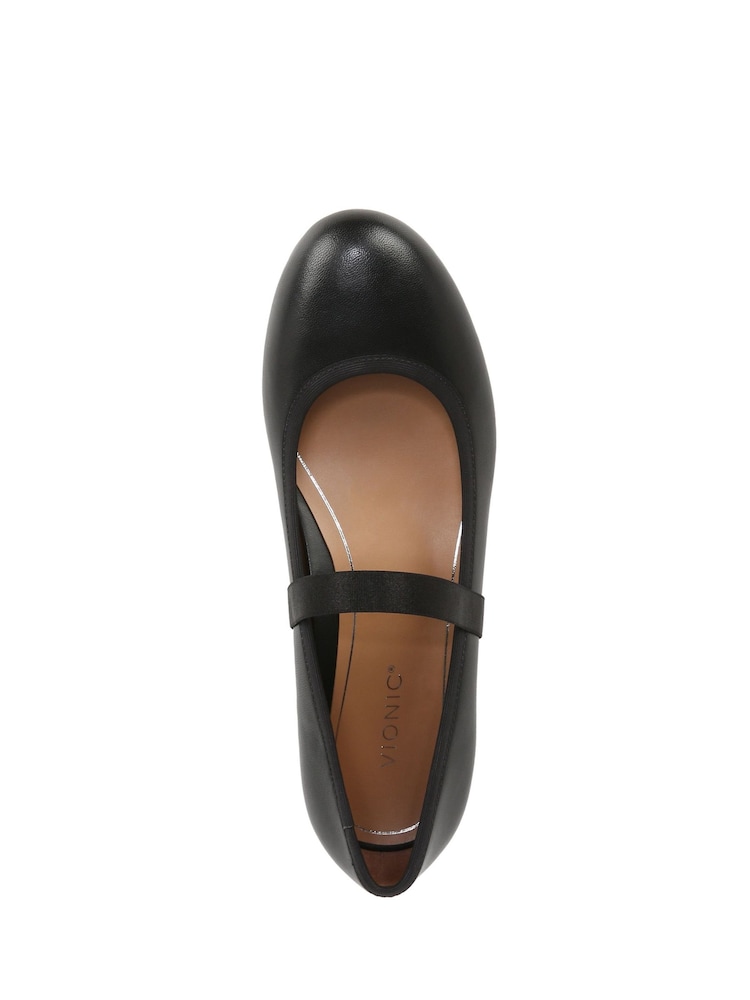 Vionic Leather Joseline Mary Jane Shoes - Image 6 of 7