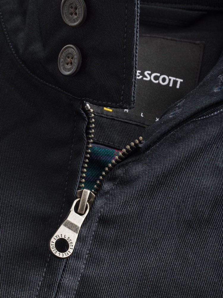 Lyle & Scott Navy Harrington Jacket - Image 10 of 10