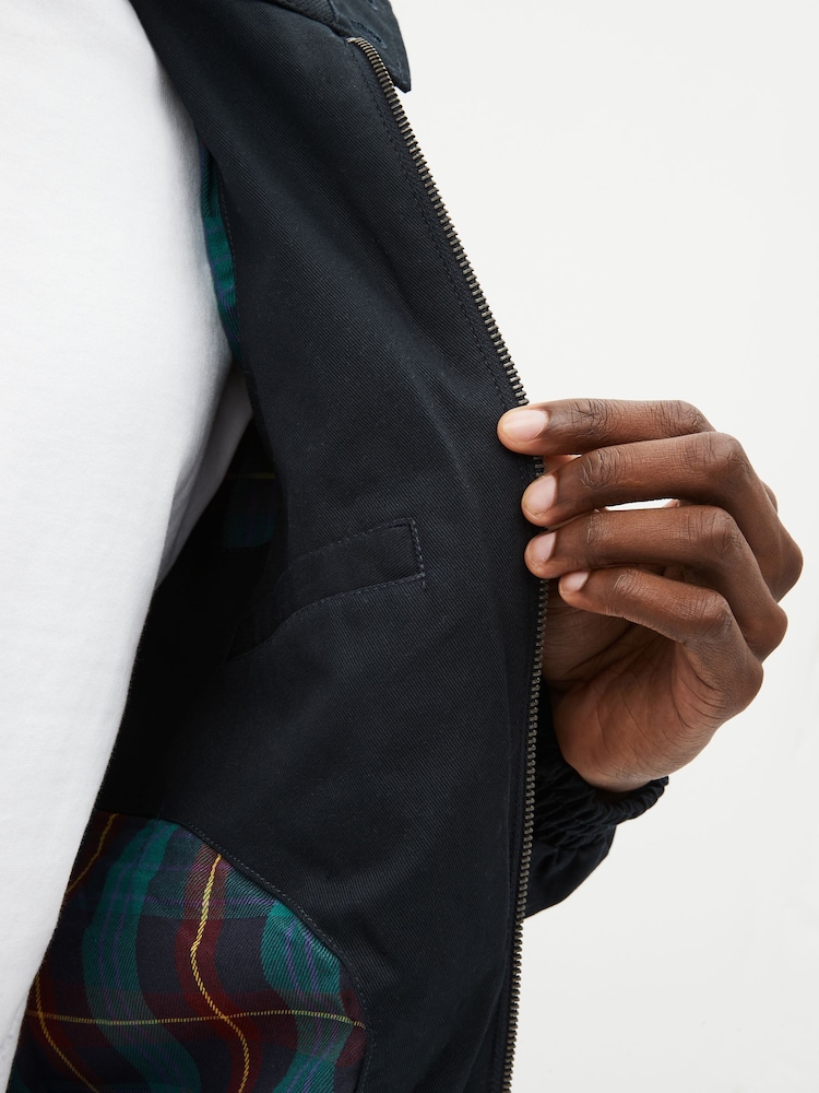 Lyle & Scott Navy Harrington Jacket - Image 6 of 10