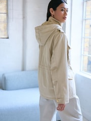 Stone Natural Shower Resistant Utility Jacket - Image 3 of 6