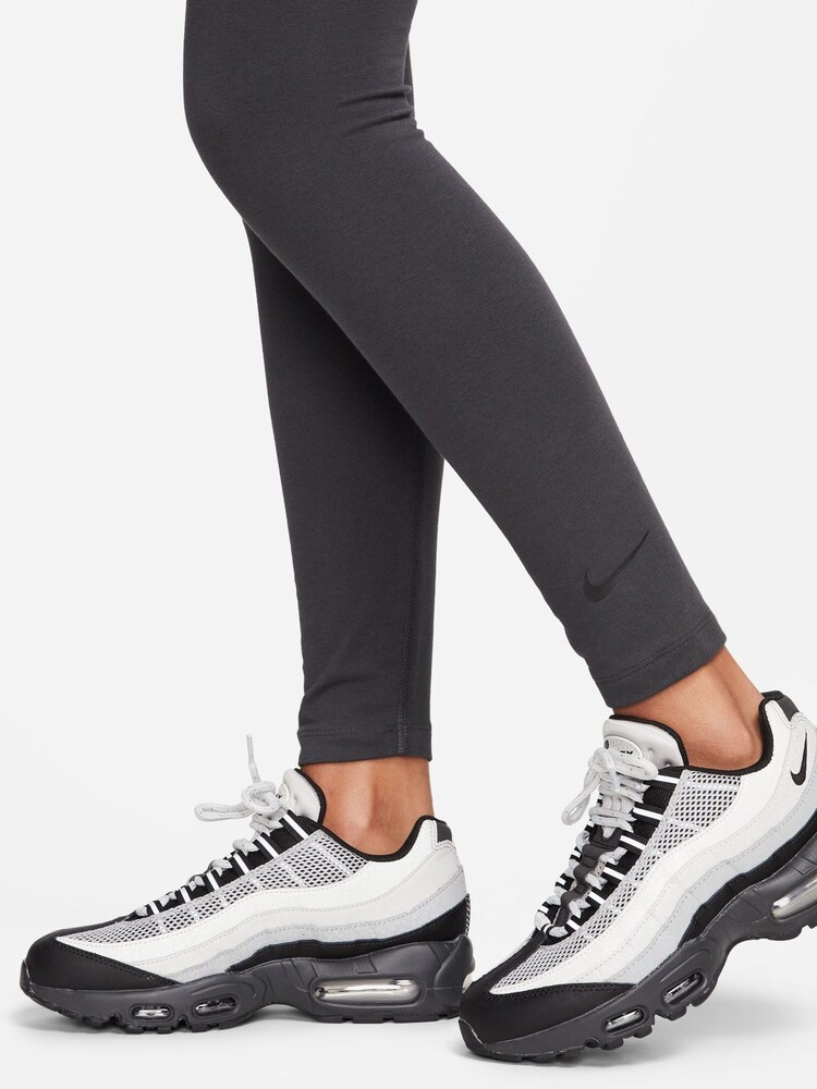 Nike Grey Sportswear Club High-Waisted Leggings - Image 5 of 5