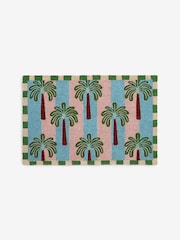 Eleanor Bowmer Multi Tropical Palm Large Coir Doormat - Image 3 of 3