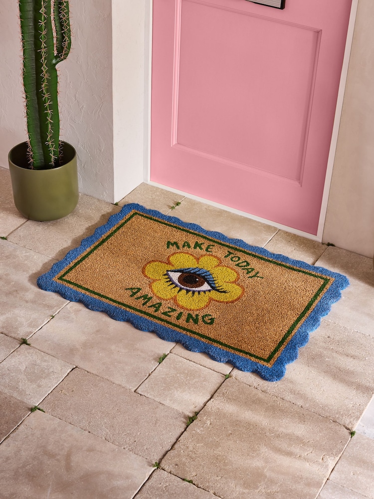 Eleanor Bowmer Multi Make Today Amazing Large Coir Doormat - Image 1 of 4