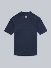 Animal Light Blue Womens Daisy Logo Quick Drying Rash Vest - Image 7 of 9