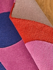 Eleanor Bowmer Multi Love Icons Wool Rug - Image 4 of 5