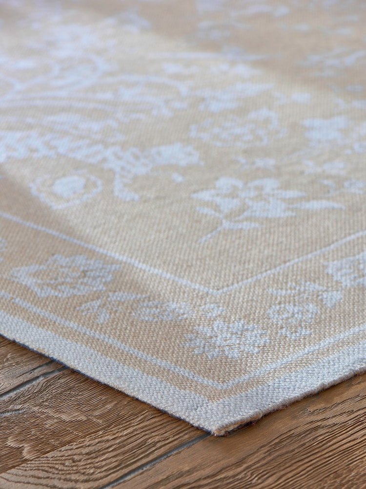 Joules Beige & Cream Hardwick Woven Rug - Image 2 of 4
