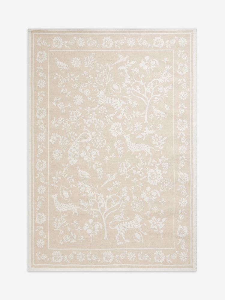 Joules Beige & Cream Hardwick Woven Rug - Image 4 of 4