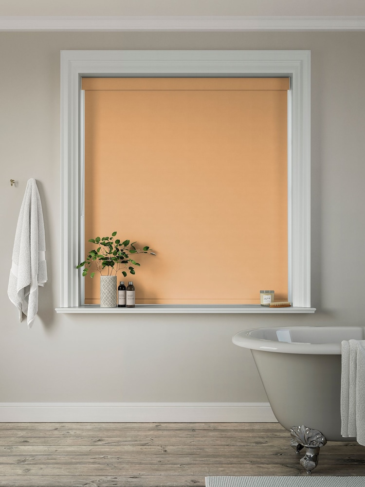 Tan Brown Glow Made to Measure Blackout Roller Blind - Image 2 of 6
