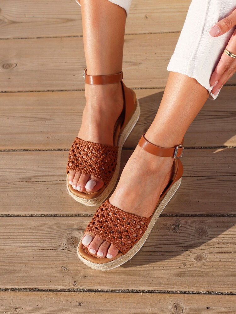 Linzi Sundown Espadrille Flatform Sandals - Imagen 1 de 5