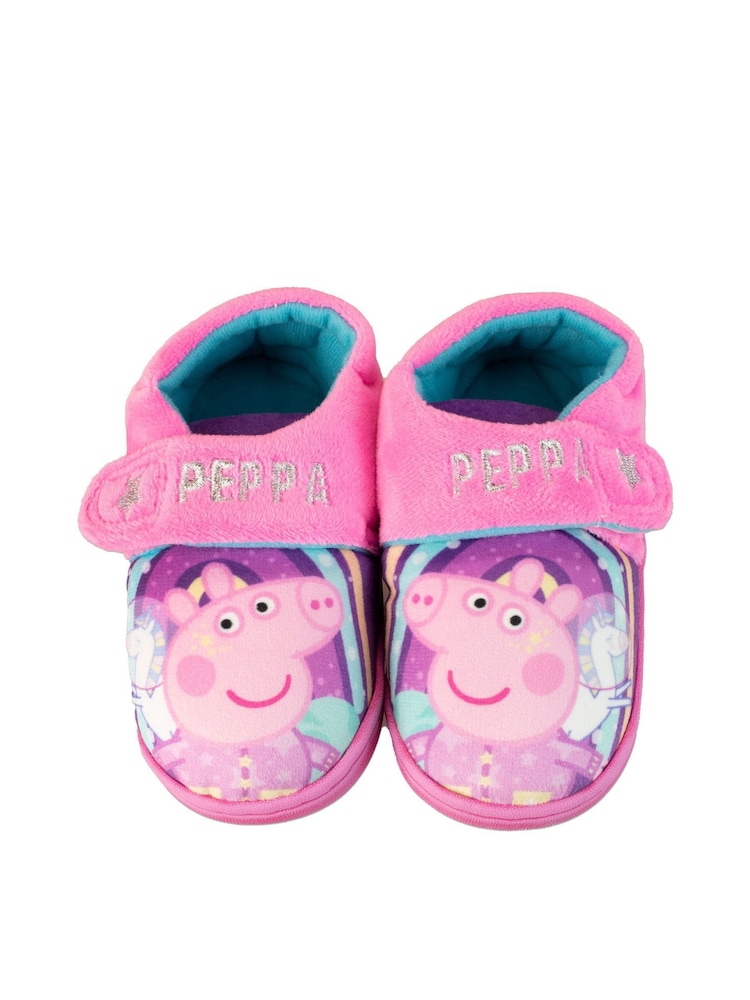Character Pink Peppa Pig Slippers - Image 1 of 5