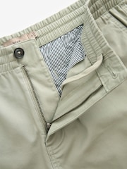 Green Elasticated Waist Chino Shorts - Image 7 of 9