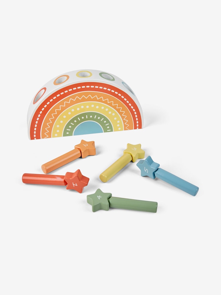 JoJo Maman Bébé Rainbow Pop Up Toy - Image 3 of 3
