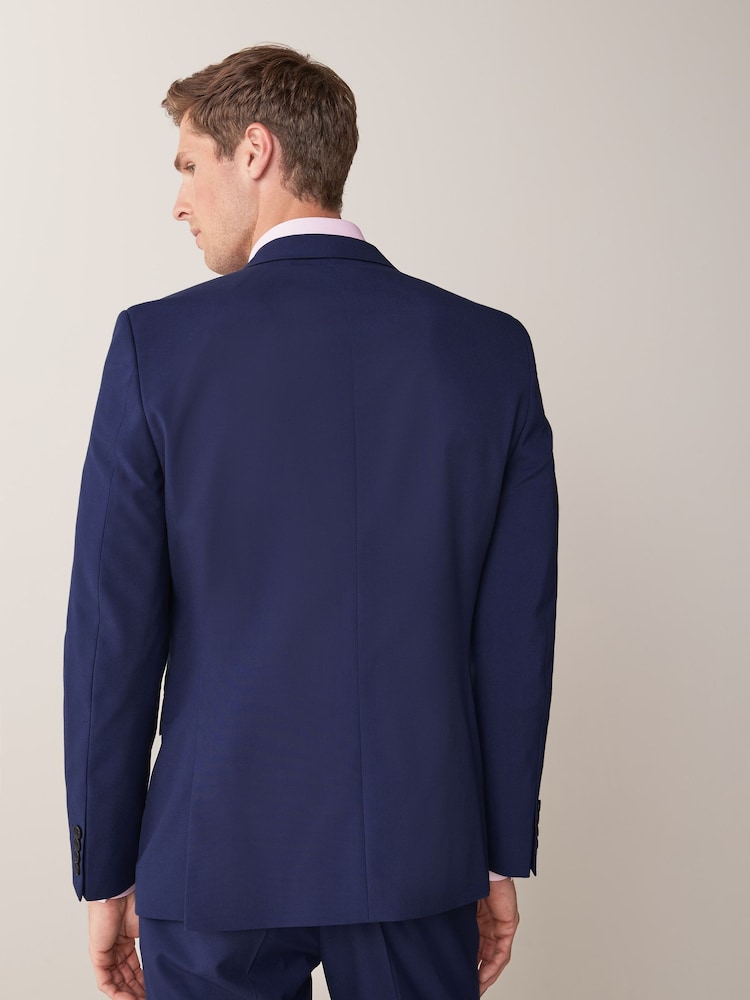 Helderblauw - Slim Fit - Kostuum met twee knopen: colbert - Image 5 of 11