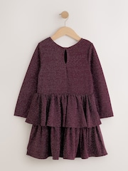 Burgundy Red Rara Dress (3-16yrs) - Image 2 of 4