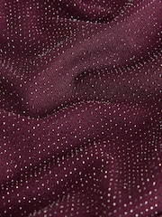 Burgundy Red Rara Dress (3-16yrs) - Image 4 of 4