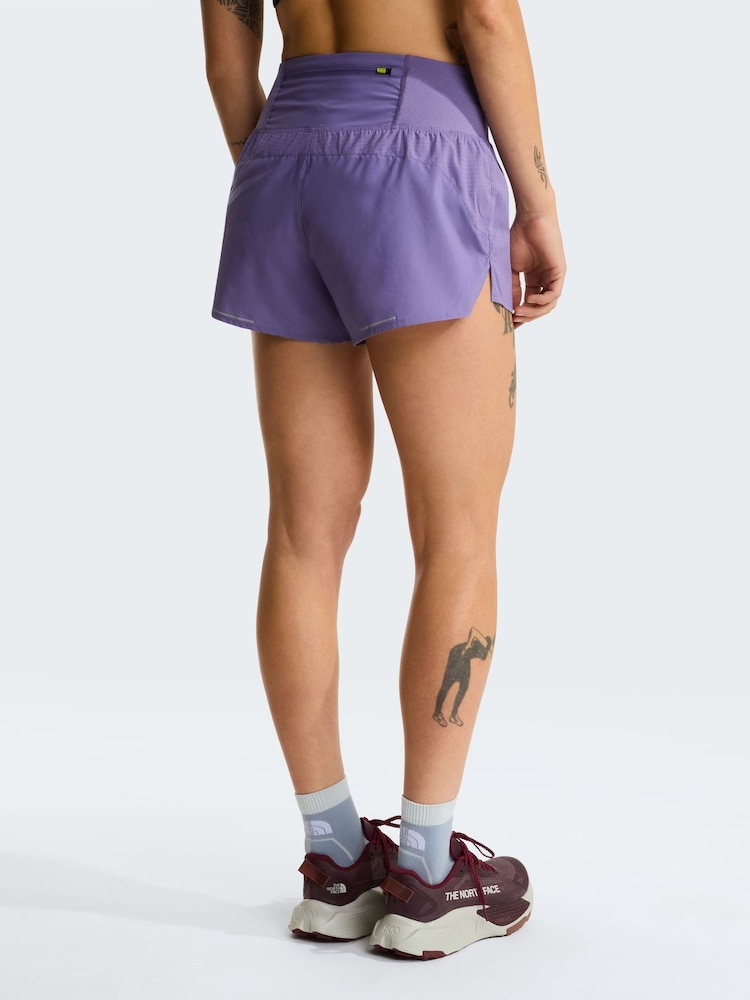 The North Face Purple Sunriser 3Inch Shorts - Image 2 of 5