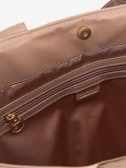 Barbour® International Battersea Quilted Logo Tote Bag - Image 6 of 8