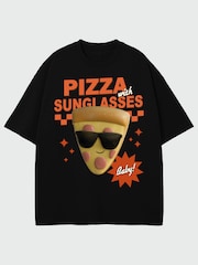 Tricou Rags & Rascals Disney Toy Story Pizza cu ochelari de soare - Imaginea 1 din 3