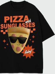 Tricou Rags & Rascals Disney Toy Story Pizza cu ochelari de soare - Imaginea 2 din 3