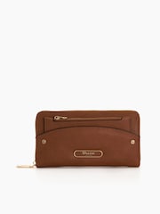 Dune London Natural Zip Around Kalens Purse - Image 1 of 6