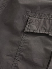 Charcoal Grey Slim Fit Stretch Utility Cargo Trousers - Image 10 of 12