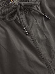 Charcoal Grey Slim Fit Stretch Utility Cargo Trousers - Image 8 of 12