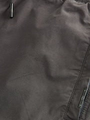 Charcoal Grey Slim Fit Stretch Utility Cargo Trousers - Image 9 of 12
