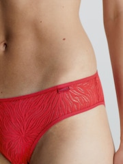 Calvin Klein Sheer Marquisette Lace Bikini Briefs - Image 5 of 6