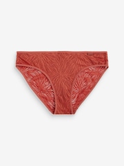 Calvin Klein Sheer Marquisette Lace Bikini Briefs - Image 6 of 6
