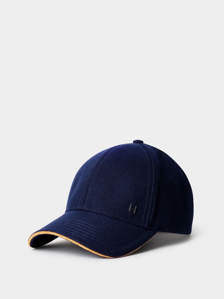 Hackett Blue Flannel Cap - Image 1 of 4 Hackett Blue Flannel Cap - Image 1 of 4