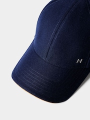 Hackett Blue Flannel Cap - Image 4 of 4
