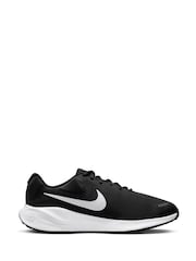 Nike Grey Revolution 7 Road Running Trainers - Image 3 of 11